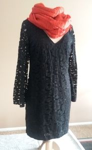 Trina Turk lace black dress NWT